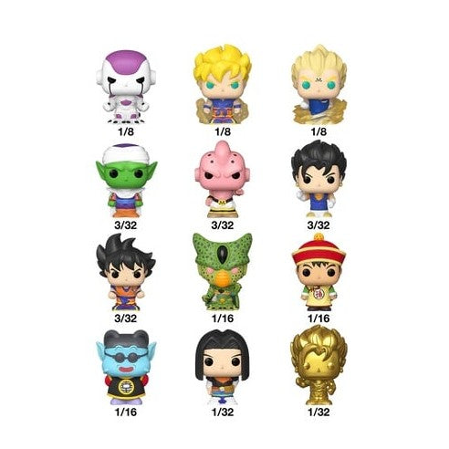 Blind Funko Bitty Pop! Dragon Ball Z - 2,5 cm