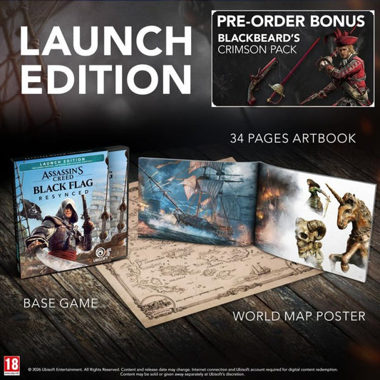 Assassins Creed IV Black Flag Resynced  (PS5) - Launch edition