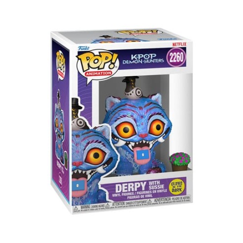 Funko POP! Kpop Demon Hunter Tiger Bird - Glow in the dark (2260) 9 cm