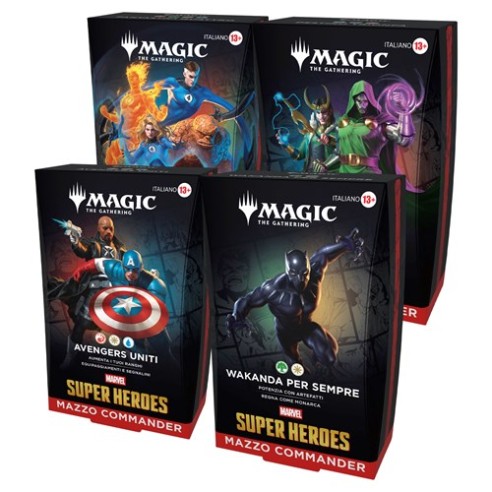 Mazzo Commander di Magic: The Gathering - Marvel Super Heroes - Destino Trionfa (ITA)