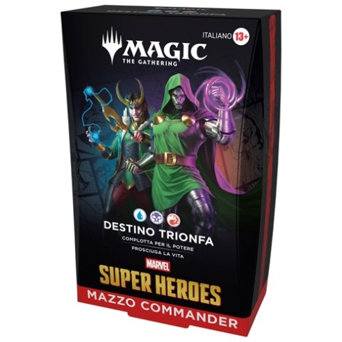 Mazzo Commander di Magic: The Gathering - Marvel Super Heroes - Destino Trionfa (ITA)