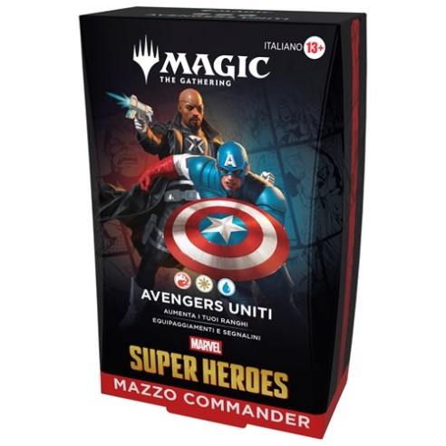 Mazzo Commander di Magic: The Gathering - Marvel Super Heroes - Avengers Uniti (ITA)