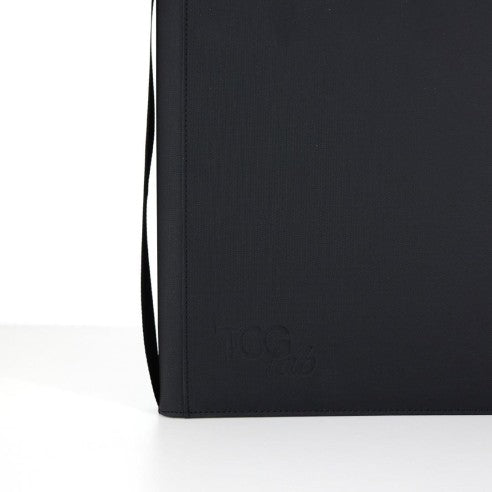 TcgLab - Album 9 - 9 Tasche con Zip Gialla - 468 slot - Nero