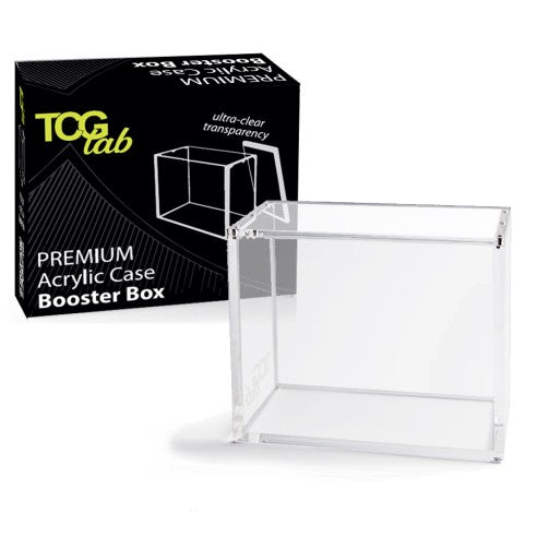 TcgLab - Premium Case Protettivo per Booster Box Magnetico in Plexiglass