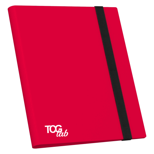 TcgLab - Raccoglitore a 9 Tasche (360 carte) - Colore Rosso