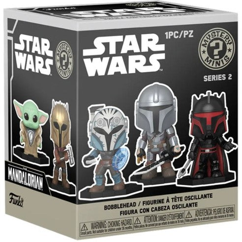 Funko Mini Figures The Mandalorian Star Wars serie 2 Blind boxes - 5 cm